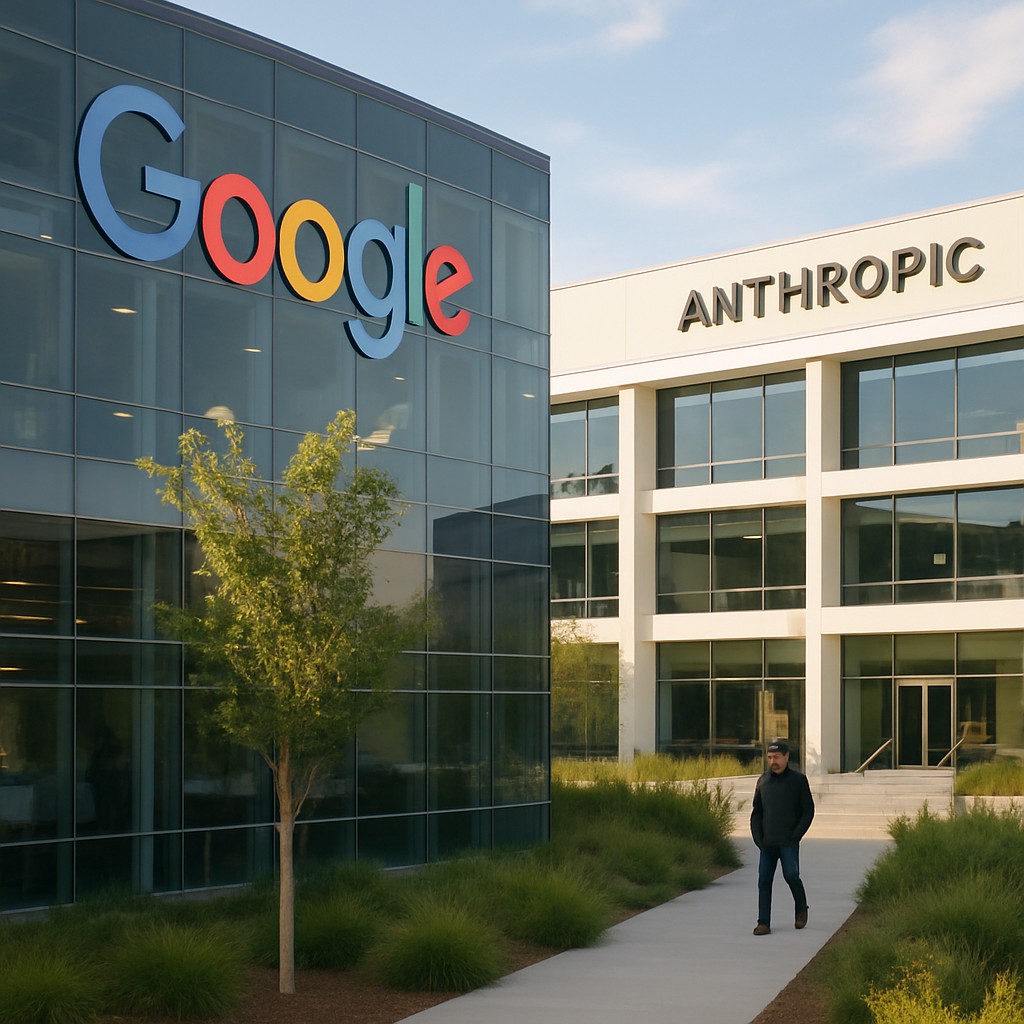 Foto till artikeln: Teknikjättarnas AI-offensiv när Google och Anthropic går på