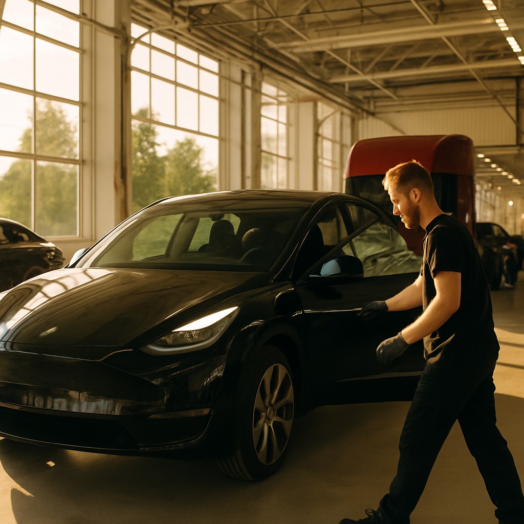 Foto till artikeln: Amerikanska storlekskrav hotar elbilsbranschen – även Tesla kämpar med större fordon