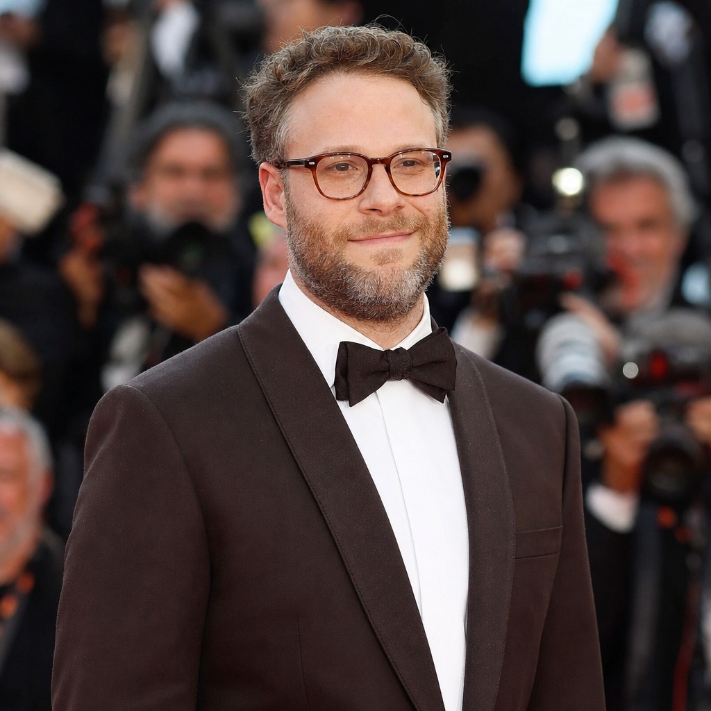 Foto till artikeln: Låter du AI skriva åt dig bör du inte kalla dig författare, säger Seth Rogen