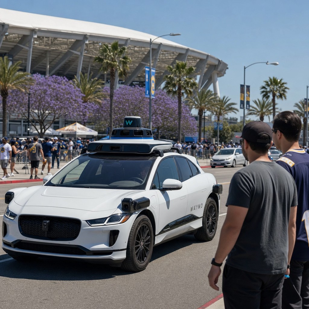 Foto till artikeln: Miljontals VM-fans kan åka självkörande taxi – Waymo expanderar till elva städer inför 2026