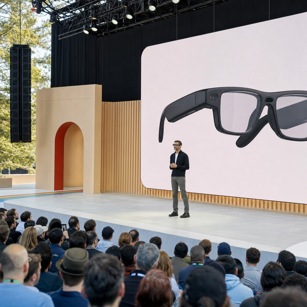 Foto till artikeln: Tio år efter fiaskot: Google satsar på smarta glasögon igen — nu med inbyggd AI-assistent