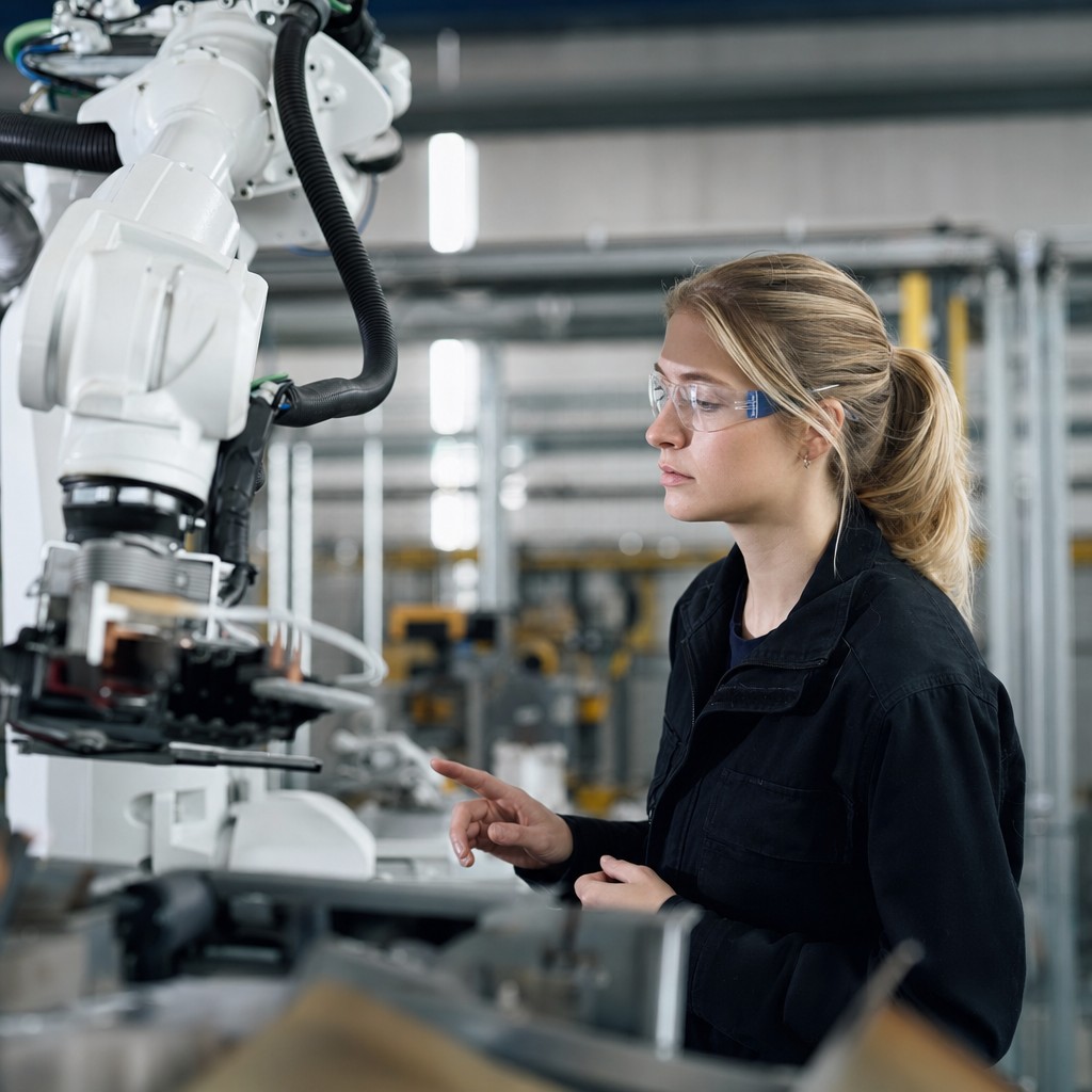 Foto till artikeln: Robotar som fattar egna beslut: Så omvandlar artificiell intelligens industrin
