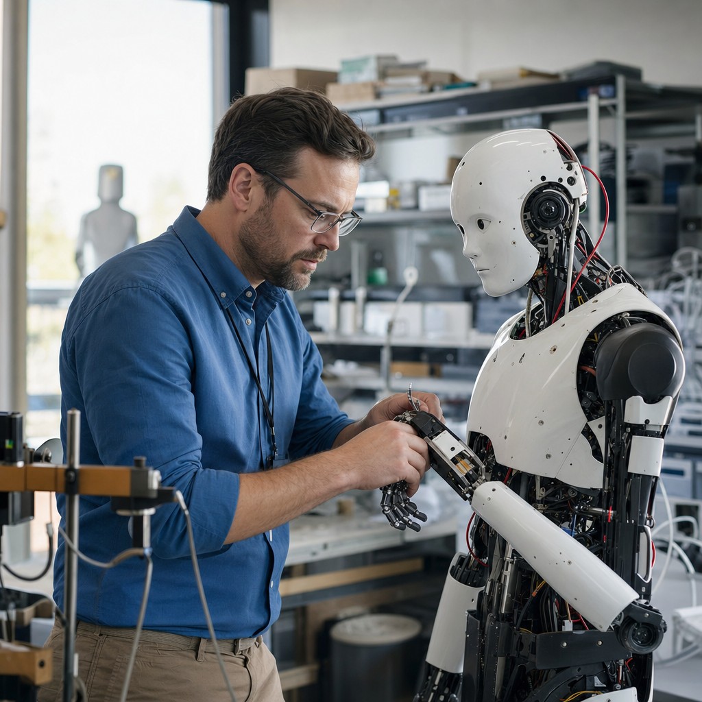 Foto till artikeln: Robotar lär sig av sin omgivning och gör dramatiska kvalitetssprång – men AI-systemen har fortfarande blinda fläckar