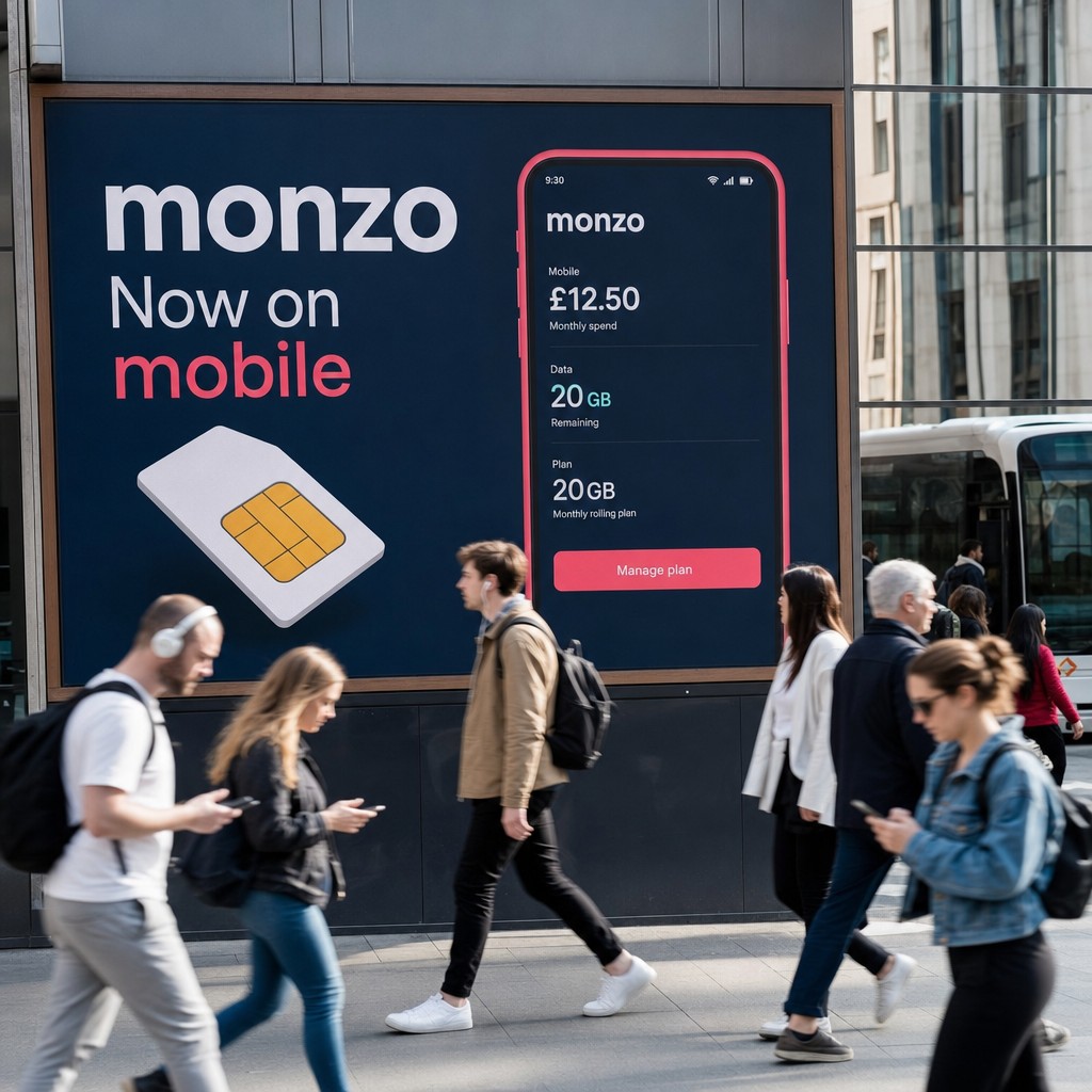 Foto till artikeln: Monzo vill bli din operatör – fintechbolagen ritar om spelplanen