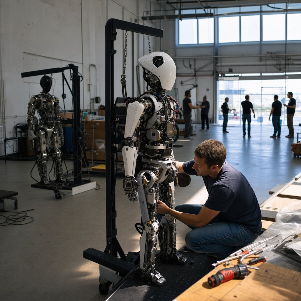 Foto till artikeln: Humanoida robotar har saknat gemensamma mätmål i ett decennium – nu föreslår NIST branschens första standard sedan 2015