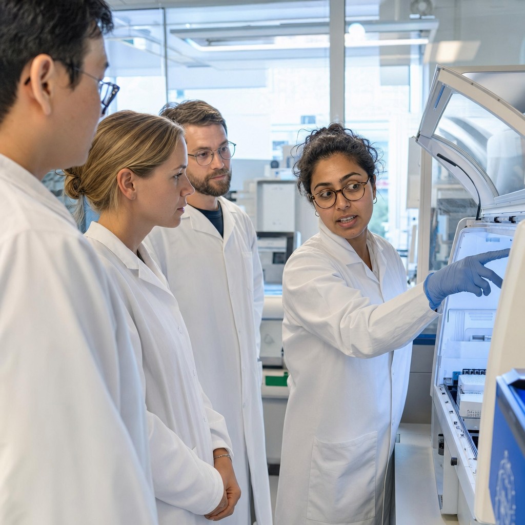 Foto till artikeln: Laboratoriet har fått en ny kollega – så förändrar artificiell intelligens medicinen på riktigt