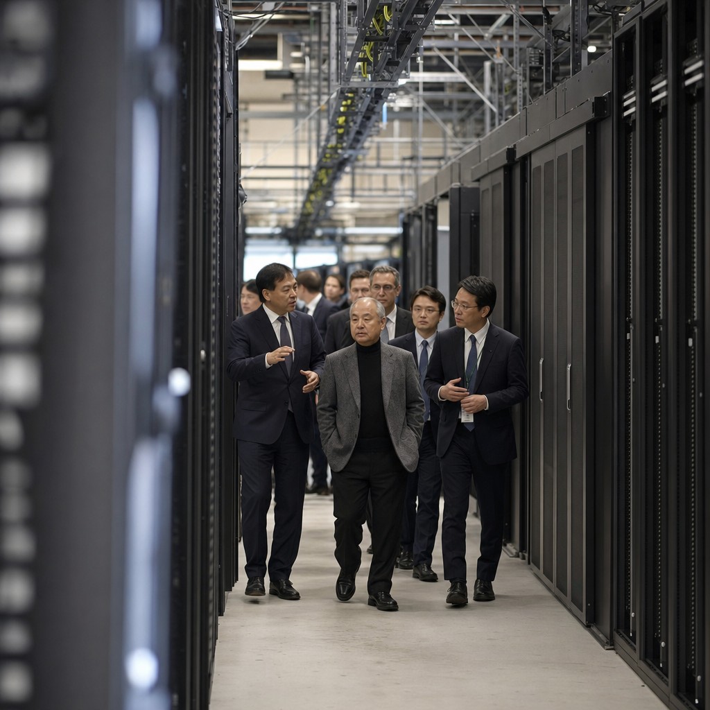 Foto till artikeln: 870 miljarder till fransk AI-infrastruktur — SoftBanks rekordsatsning stärker Europas position i kampen om beräkningskraften