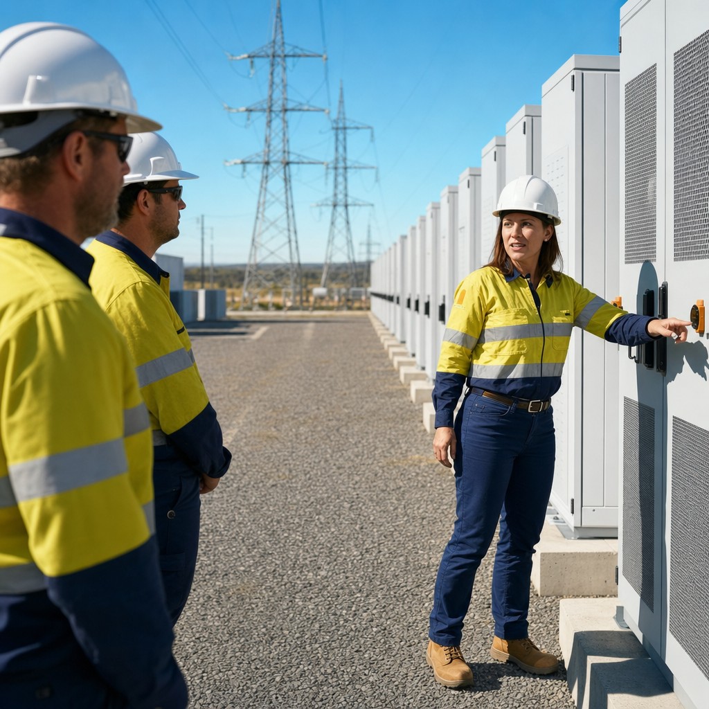 Foto till artikeln: Australiens batteriboom pressar elpriset – periodvis ges elen bort gratis