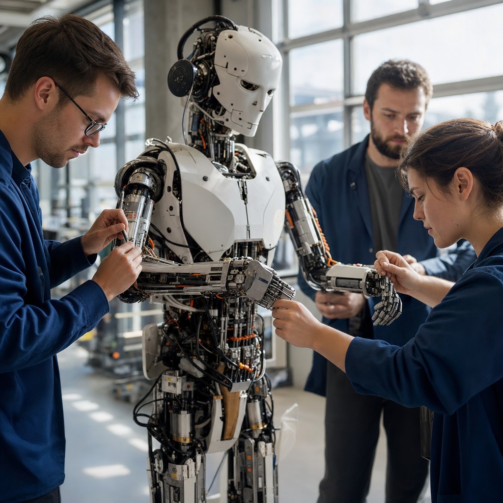 Foto till artikeln: Robotiken växer upp: förvärv, tankekraft och ny forskning visar att branschen mognar i rekordfart