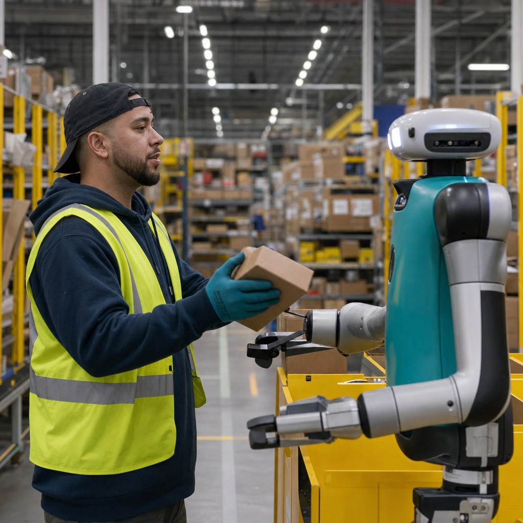 Foto till artikeln: Omvandlingen pågår just nu — robotar, varslar och AI på samma vecka