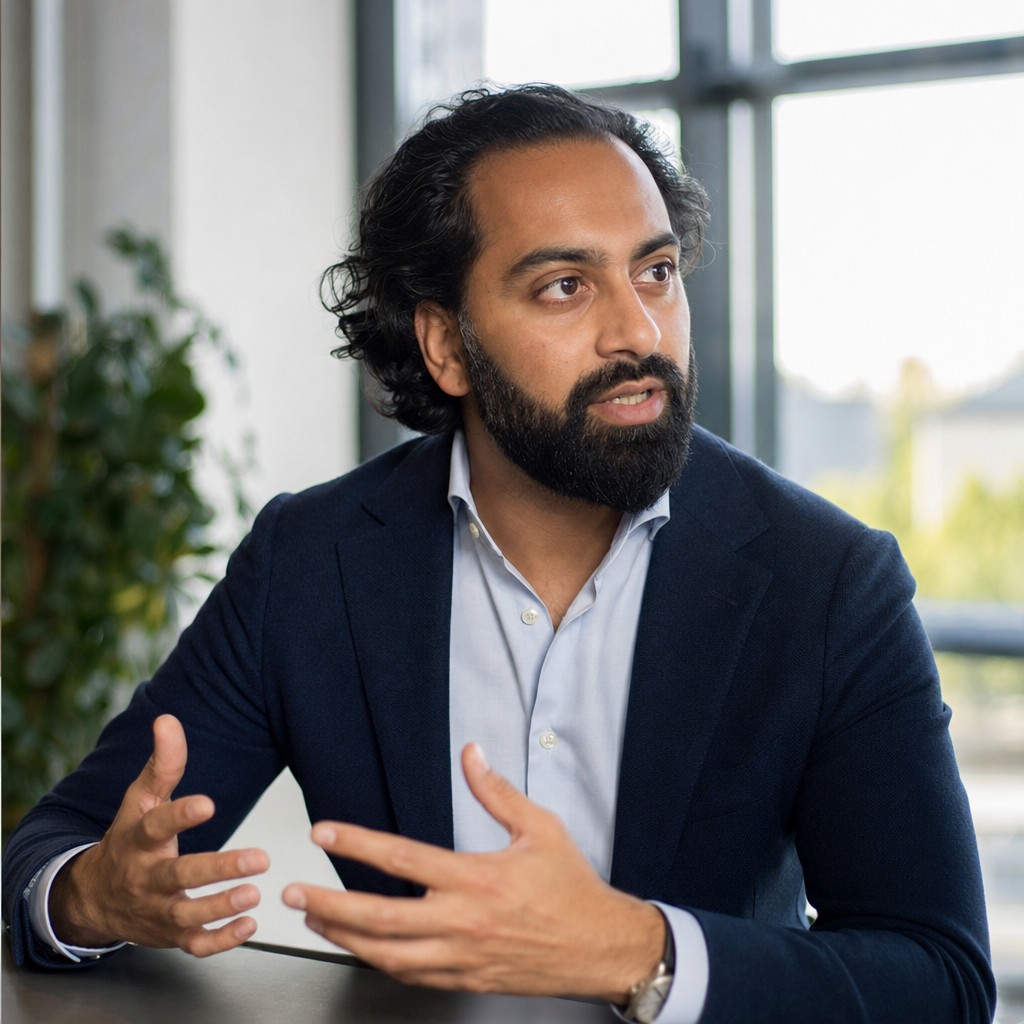 Foto till artikeln: DeepMinds vd: Företag som varslar med AI som förevändning tänker strategiskt fel