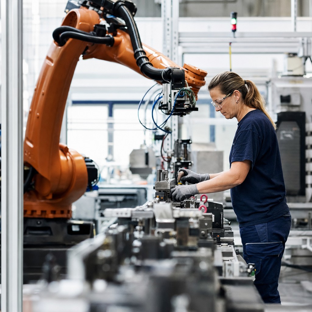 Foto till artikeln: Robotarna tar inte jobben – de förändrar dem