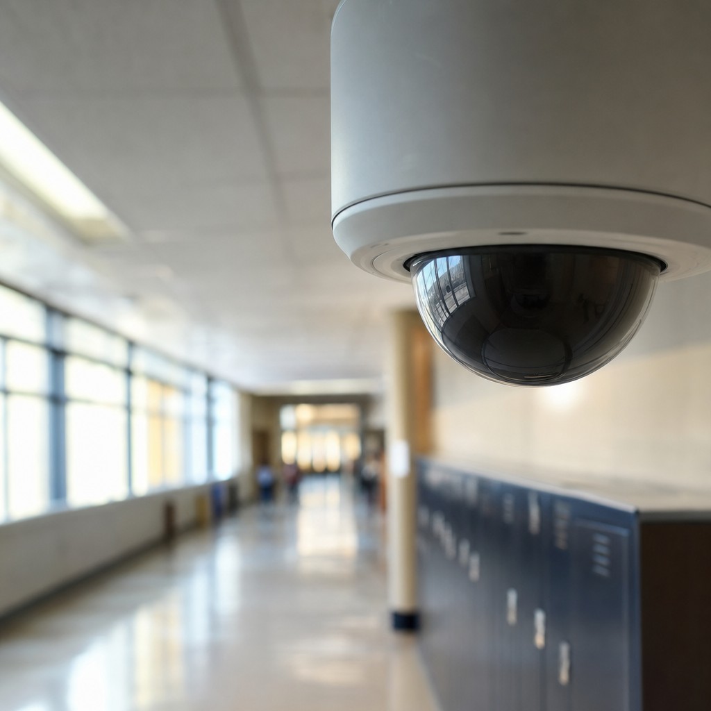 Foto till artikeln: Miljonsatsning på AI-vakt utlöste inget larm när skytt klev in i skolan – nu stäms säkerhetsföretaget