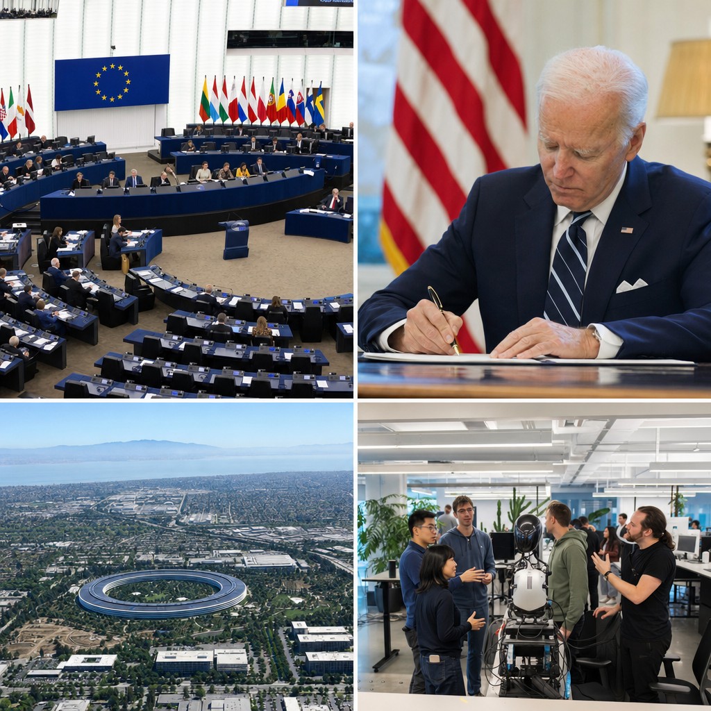 Foto till artikeln: Kampen om AI-framtiden utspelar sig just nu — i Bryssel, Washington och Silicon Valley
