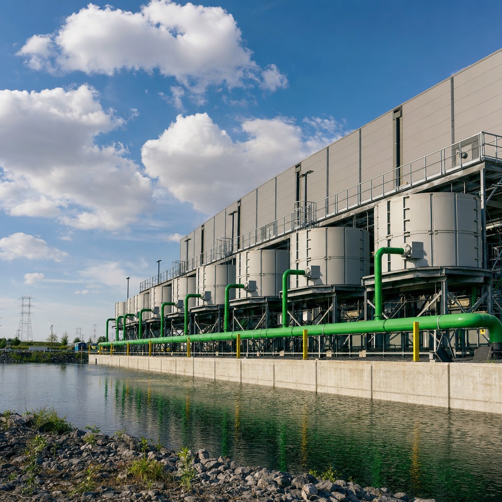 Foto till artikeln: Amazons datacenter dricker 9,5 miljarder liter vatten om året – nu frågar sig allt fler vem som får stå tillbaka