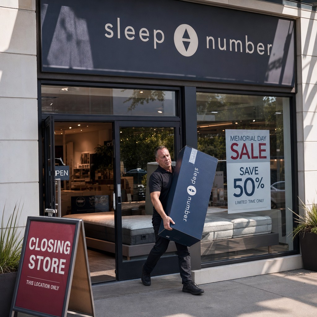 Foto till artikeln: Medan Sleep Number går i konkurs växer lågpriskedjorna — det är inte en kris, det är ett maktskifte