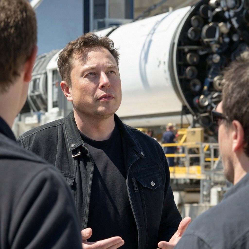 Foto till artikeln: SpaceX omdefinierar sig självt – AI-beräkning från rymden är den nya kärnaffären
