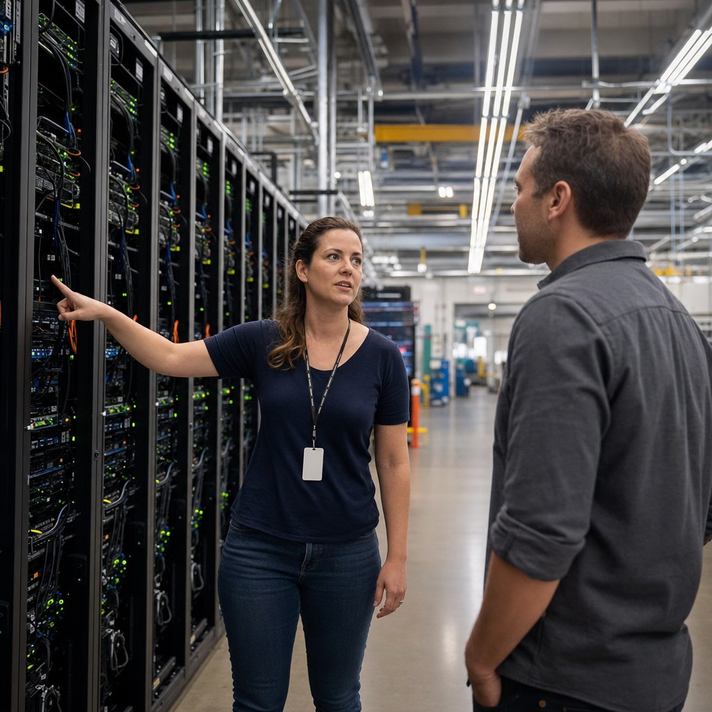 Foto till artikeln: Varje AI-svar kostar ström: Datacentrens effektbehov väntas nästan tredubblas före 2030
