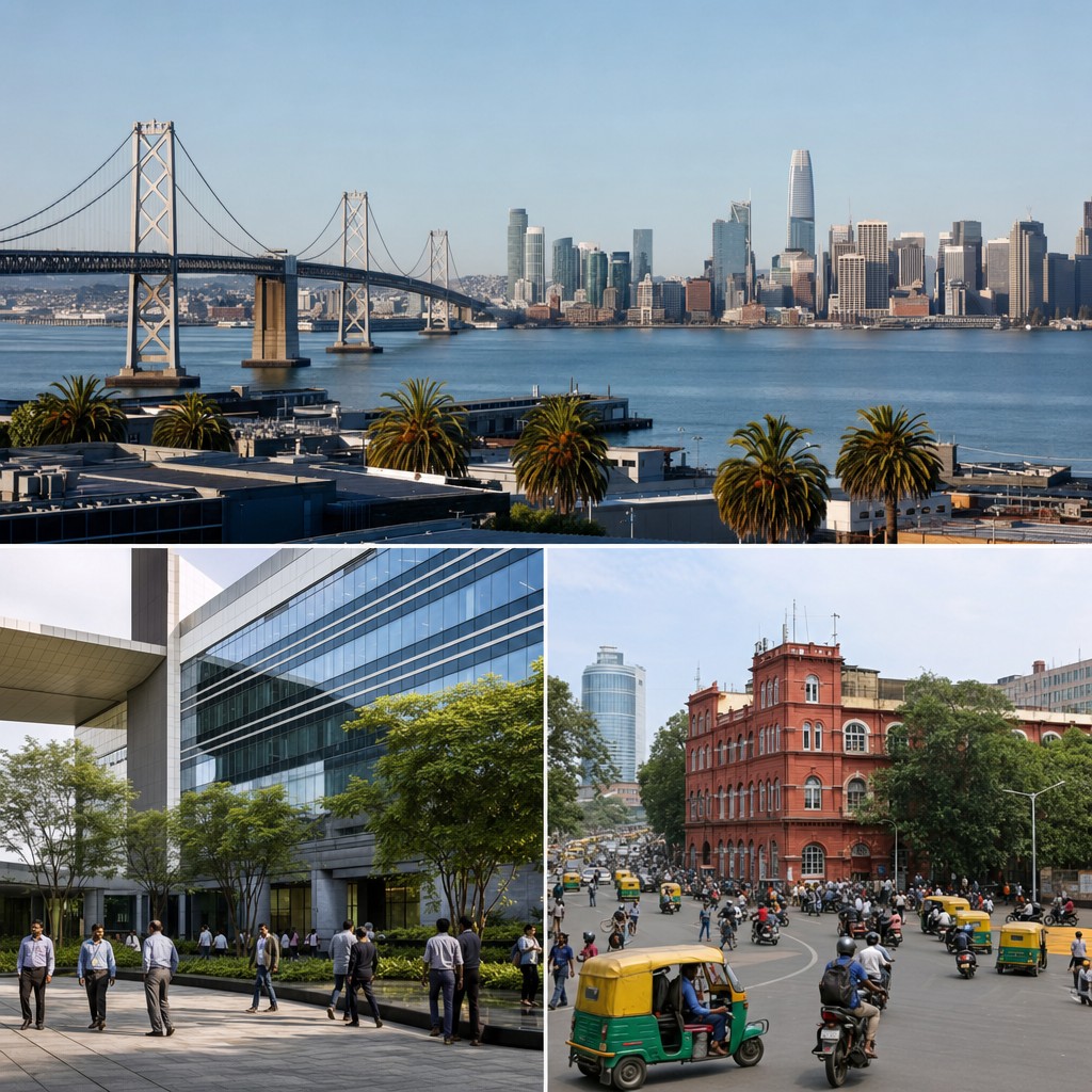 Foto till artikeln: Tre AI-affärer på en dag – från San Francisco till Bengaluru: kapital söker sig till det som redan fungerar