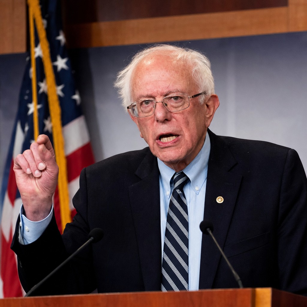 Foto till artikeln: Sanders vill tvinga AI-bolag att överlåta hälften av sitt aktievärde – och ge en statlig kommission röstmakt i bolagen