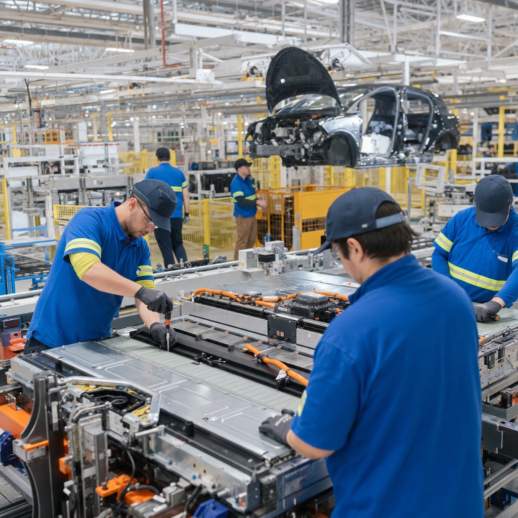 Foto till artikeln: Spanien sparar 200 miljoner euro i månaden på förnybar el – medan Ford bygger upp batterifabrik med 1 700 jobb