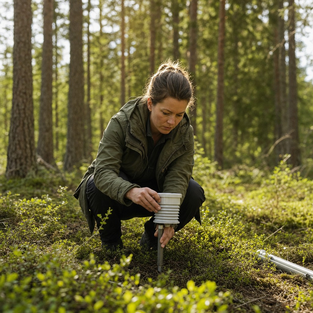 Foto till artikeln: Kan naturen få ett börsvärde? Nytt bolag sätter sensorer i marken för att mäta och värdesätta ekosystem