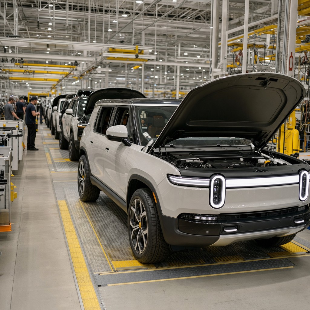 Foto till artikeln: Rivian lovar FSD-konkurrent inom ett år – Teslas ex-president avslöjar att bolaget kopierade idéer från BYD