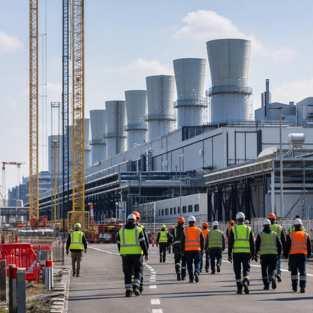 Foto till artikeln: FN kräver klimattransparens av AI-jättarna – men datacentren byggs vidare i rekordfart