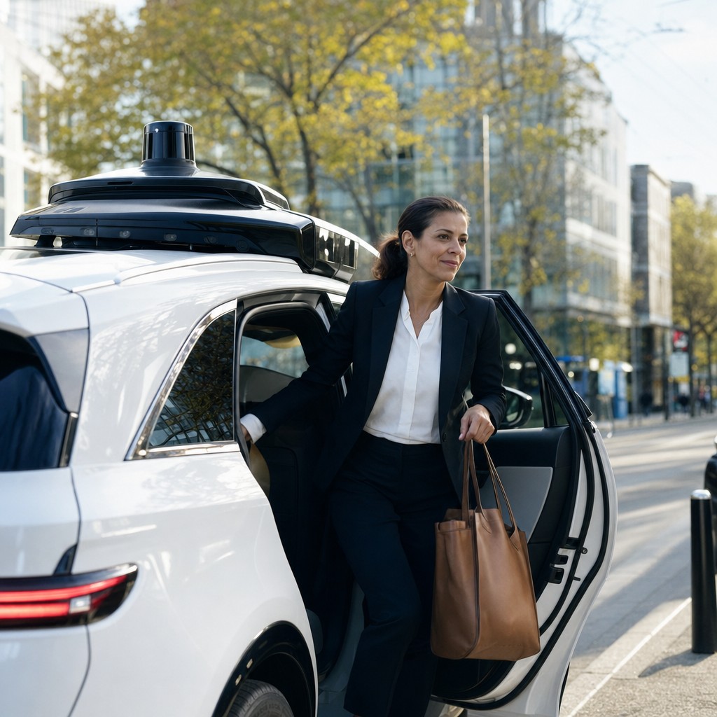 Foto till artikeln: Förarlösa taxibilar i Zürich — Europa går från åskådare till aktör