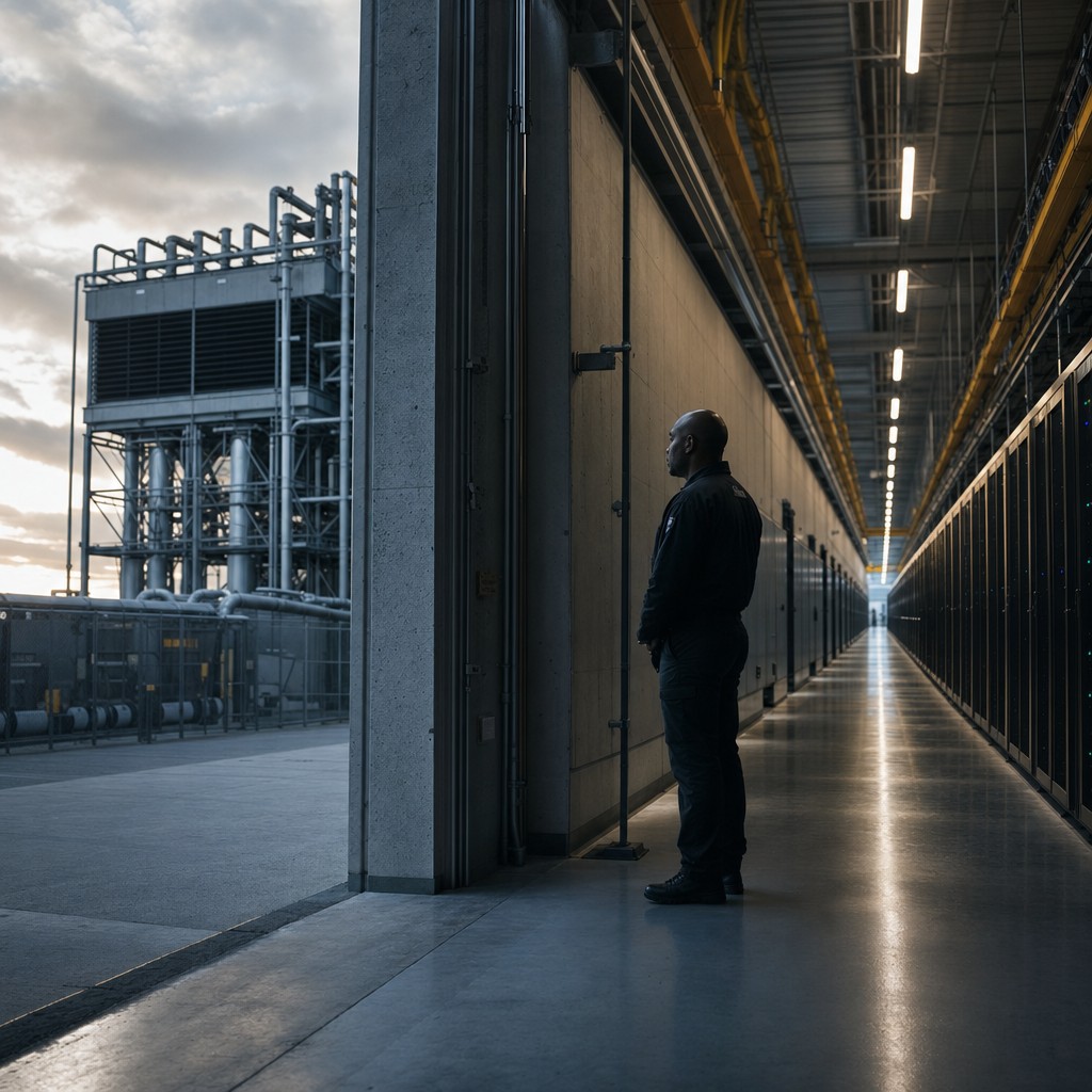 Foto till artikeln: AI-samhällets fundament byggs i rasande takt — men det verkliga priset döljs bakom väggarna
