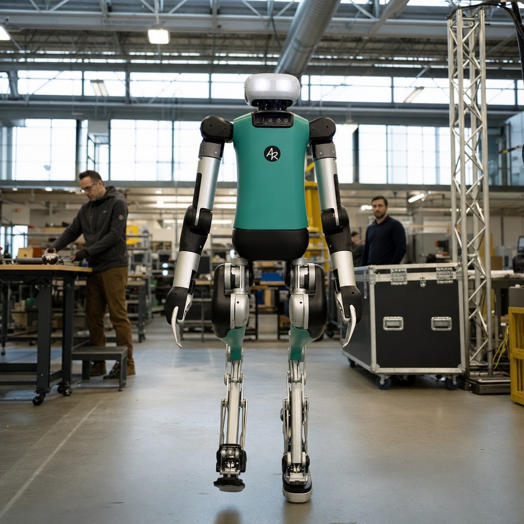 Foto till artikeln: Nio kunder, 300 miljoner i ordrar för nya modellen – nu tar humanoidroboten Digit steget mot börsen