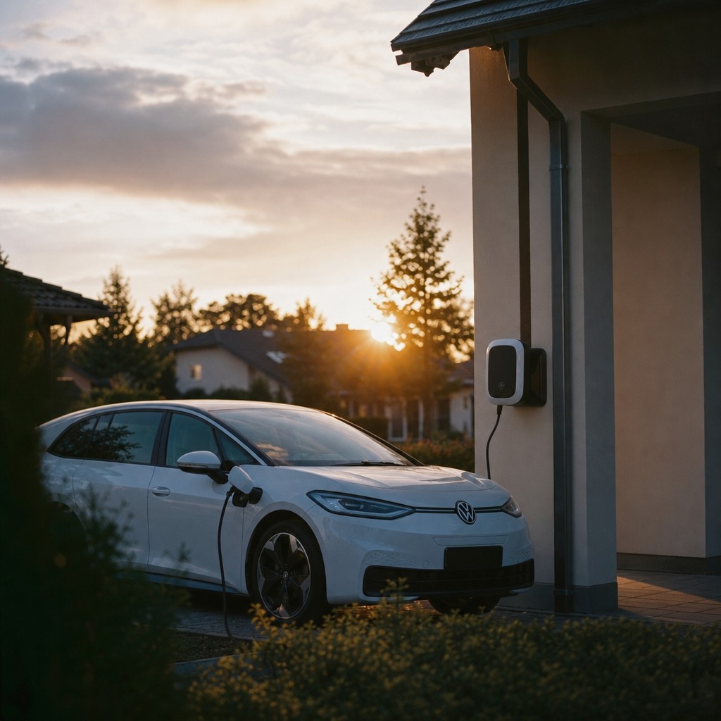 Foto till artikeln: Din parkerade elbil kan snart betala räkningarna – Volkswagen gör det möjligt för en miljon bilägare