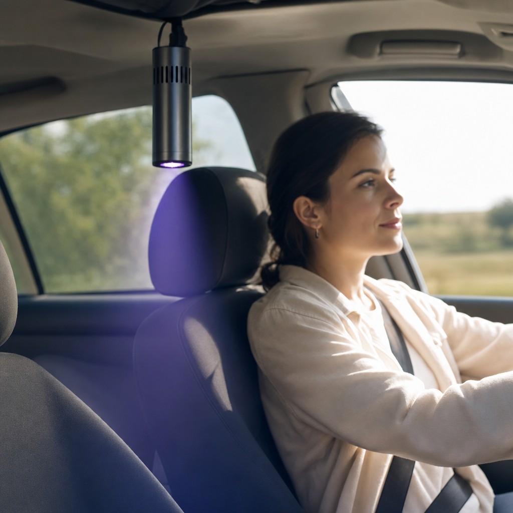 Foto till artikeln: UV-ljuset som dödar bakterier i bilen – utan att skada dig som sitter i den