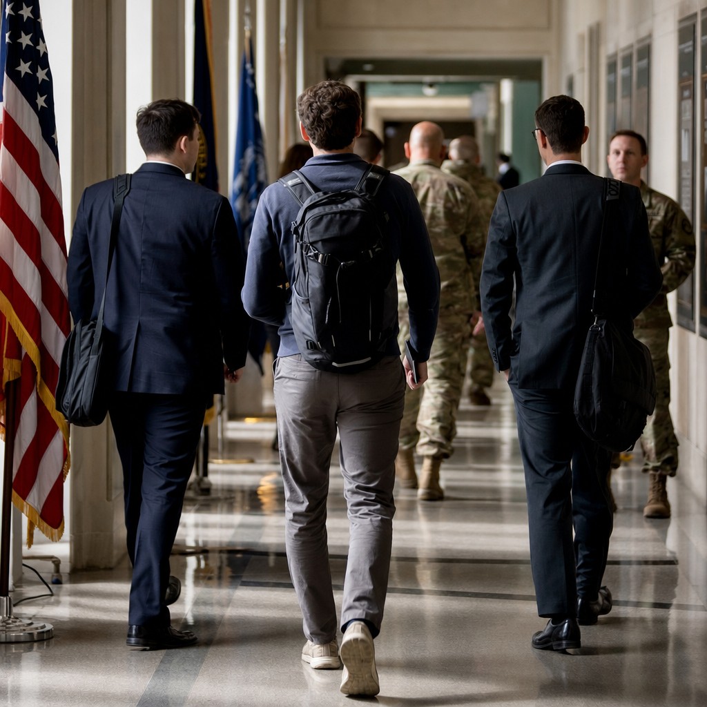 Foto till artikeln: Pentagon lanserar 'War Force' – värvar toppingenjörer till militär AI med techbranschens språk