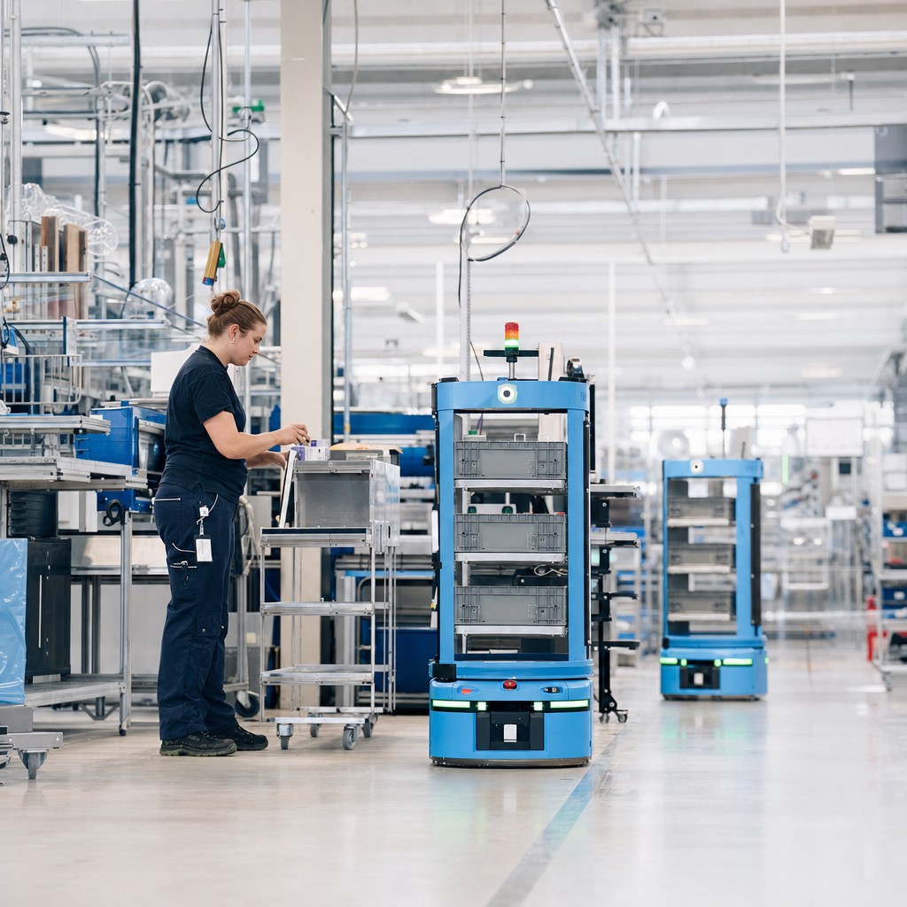 Foto till artikeln: Roboterna tar över apoteket och fabriken – men hinner säkerheten med?