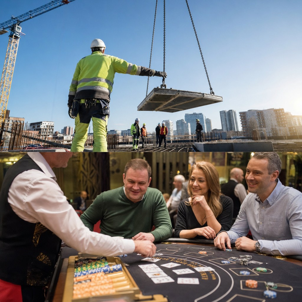 Foto till artikeln: Byggarbetsplatser och kasinobord: AI slutar vara en vision och blir ett verktyg