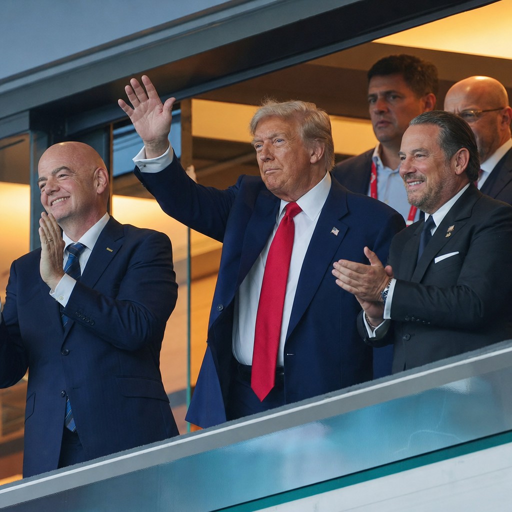 Foto till artikeln: Trump ringde – och FIFA böjde sig: Hur presidenten skriver om sportens regler