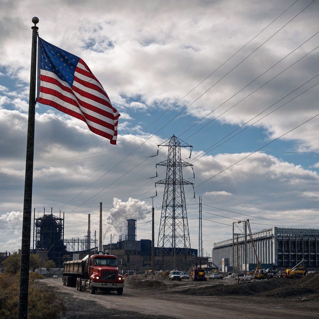 Foto till artikeln: Trumps industridrömmar hotas av AI-bolagens elbegär