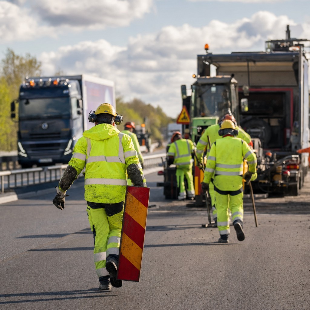 Foto till artikeln: Virtuell verklighet ska rädda vägarbetare från döden – innan olyckan sker