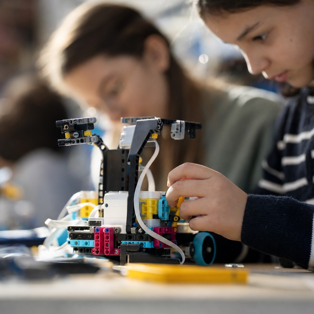 Foto till artikeln: Håll vuxna utanför – så fungerar robotikprogrammet som utmanar teknikbranschens misslyckanden