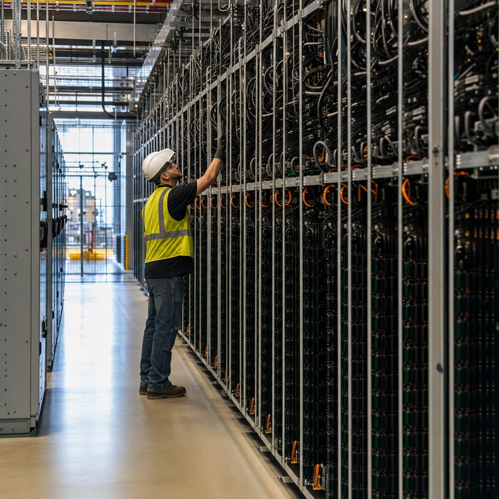 Foto till artikeln: Ljusets dator kan göra strömslukande datacenter överflödiga – men inte än