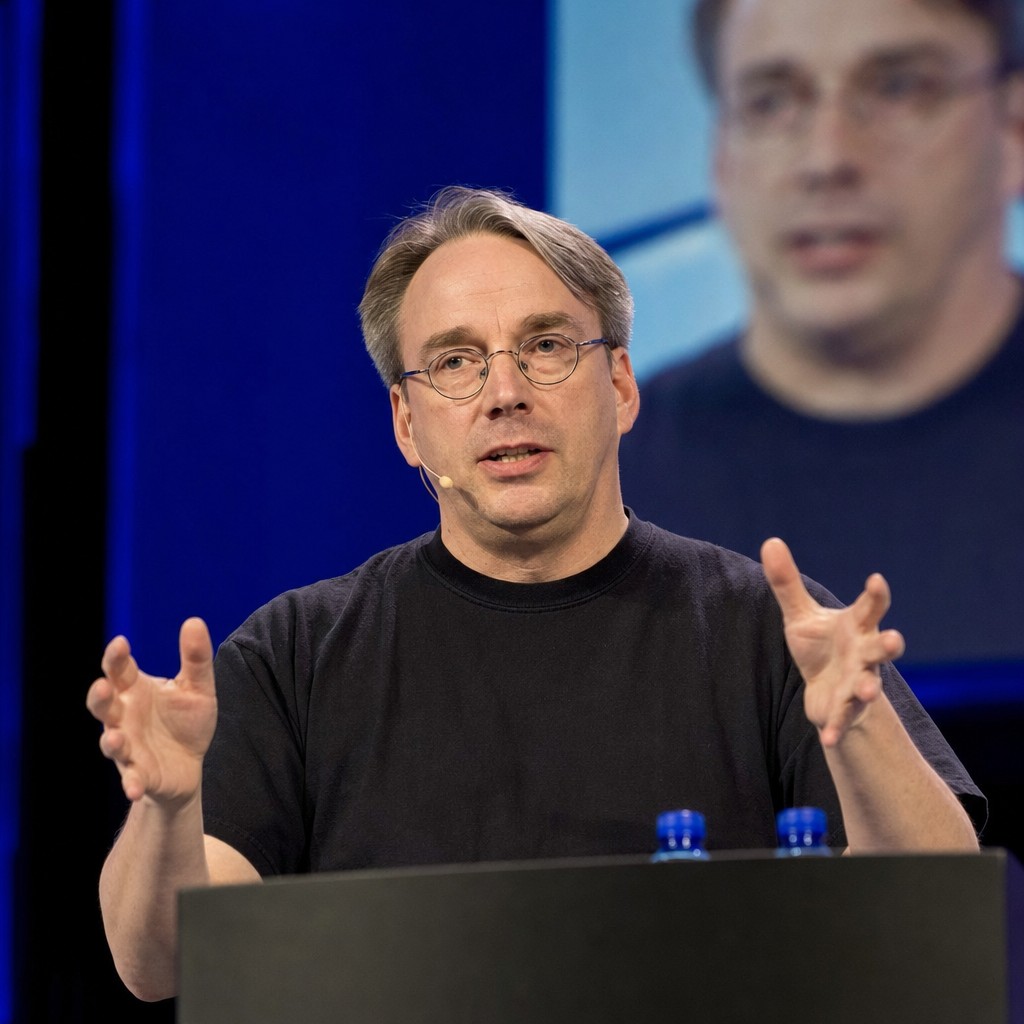 Foto till artikeln: Torvalds sätter ned foten: AI är välkommen i Linux – gilla läget eller gå