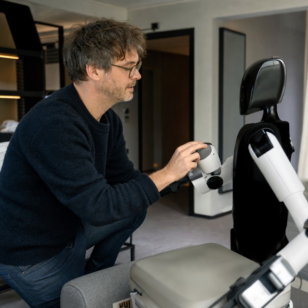 Foto till artikeln: Roboten som lär sig säga nej — tysk startup bygger in socialt omdöme i maskiner