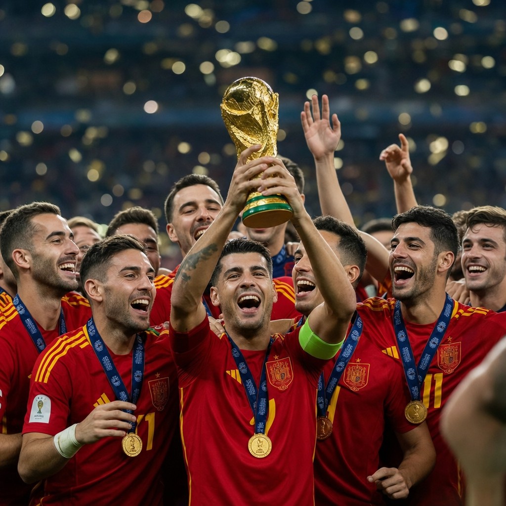 Foto till artikeln: Spanien VM-mästare – men det verkliga guldet räknades i miljarder