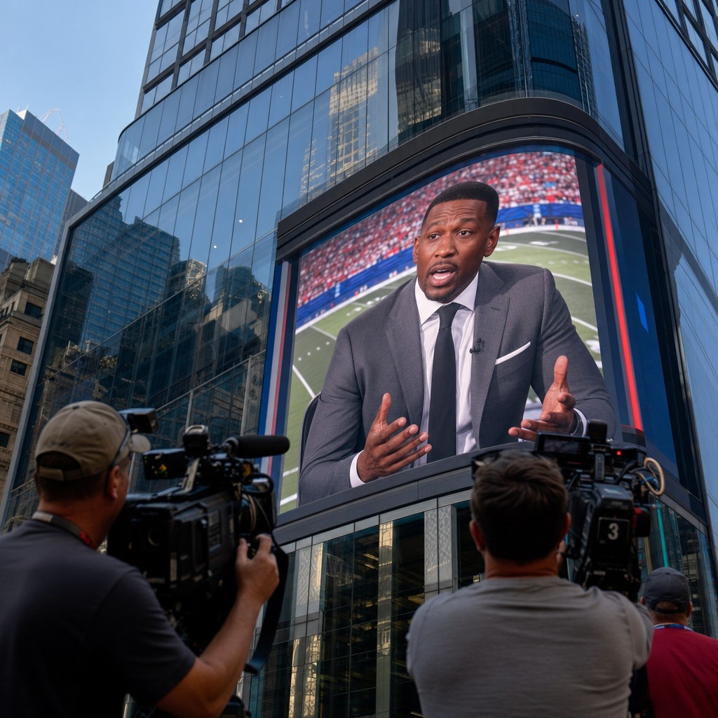 Foto till artikeln: NFL-analytiker fick sparken mitt i sändning – så omvandlar mediajättarna sig själva i realtid