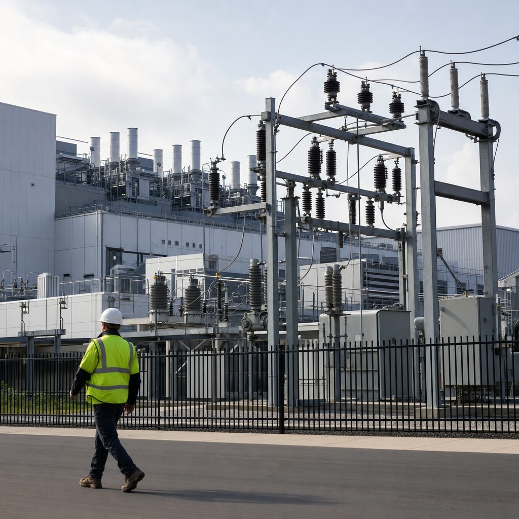 Foto till artikeln: AI-industrins energihunger tvingar USA:s största elnät att planera tvångsavstängningar av datacenter