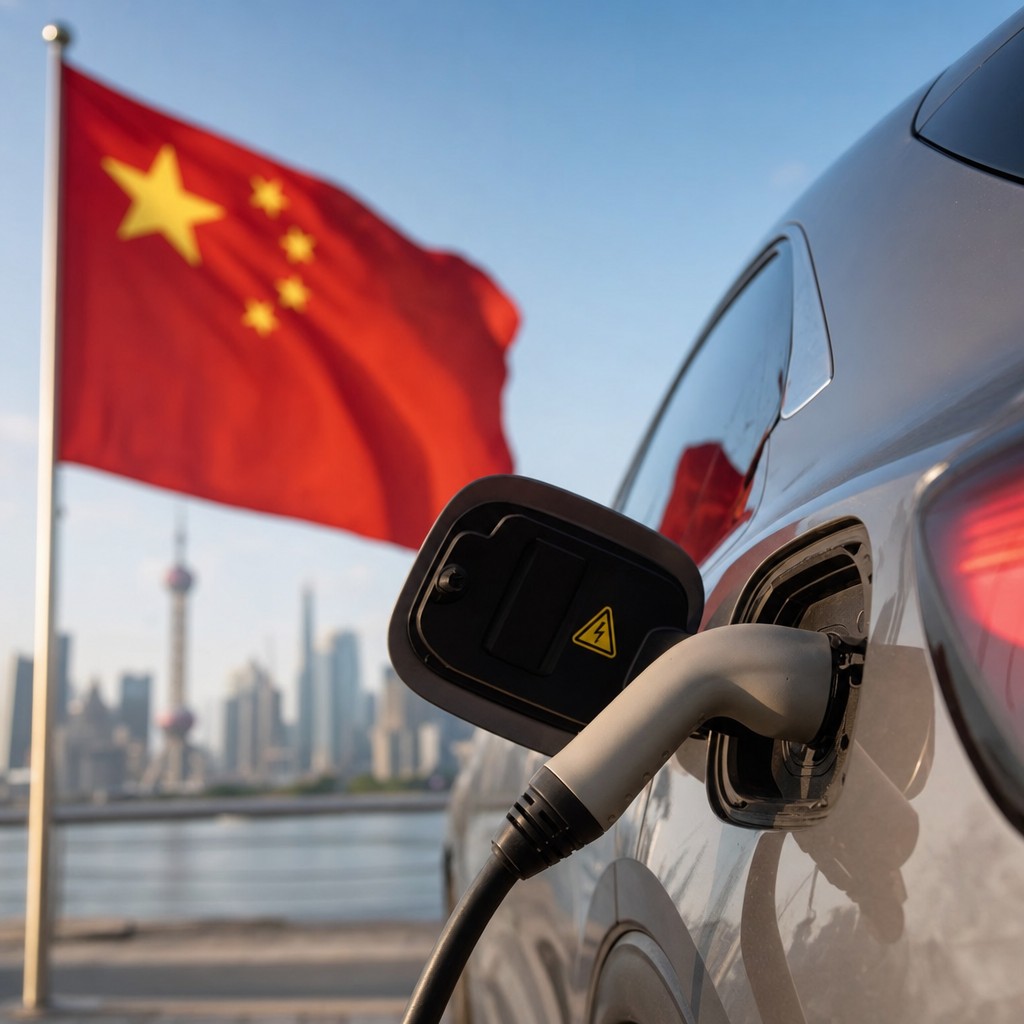 Foto till artikeln: Medan BMW, Ford och Toyota bromsar elbilsomställningen tar Kina täten i den globala bilrevolutionen