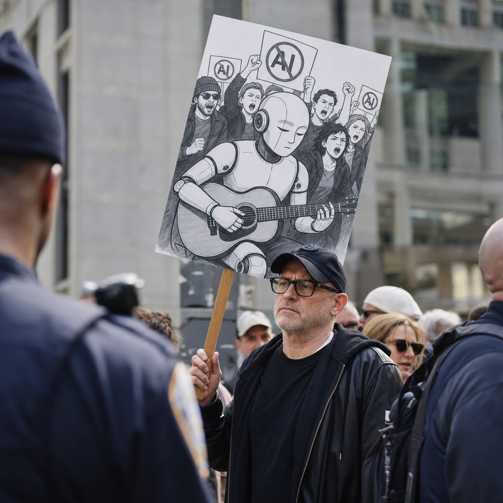 Foto till artikeln: AI-musiken låter äntligen mänsklig – och skivbolagen är rasande