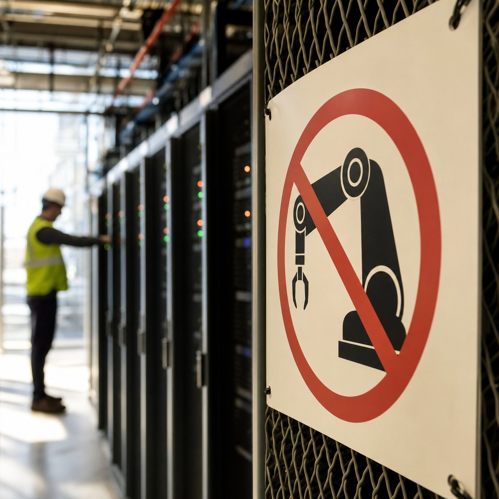 Foto till artikeln: FCC stänger dörren för kinesiska robotar – och USA satsar storskaligt på egna datacenter
