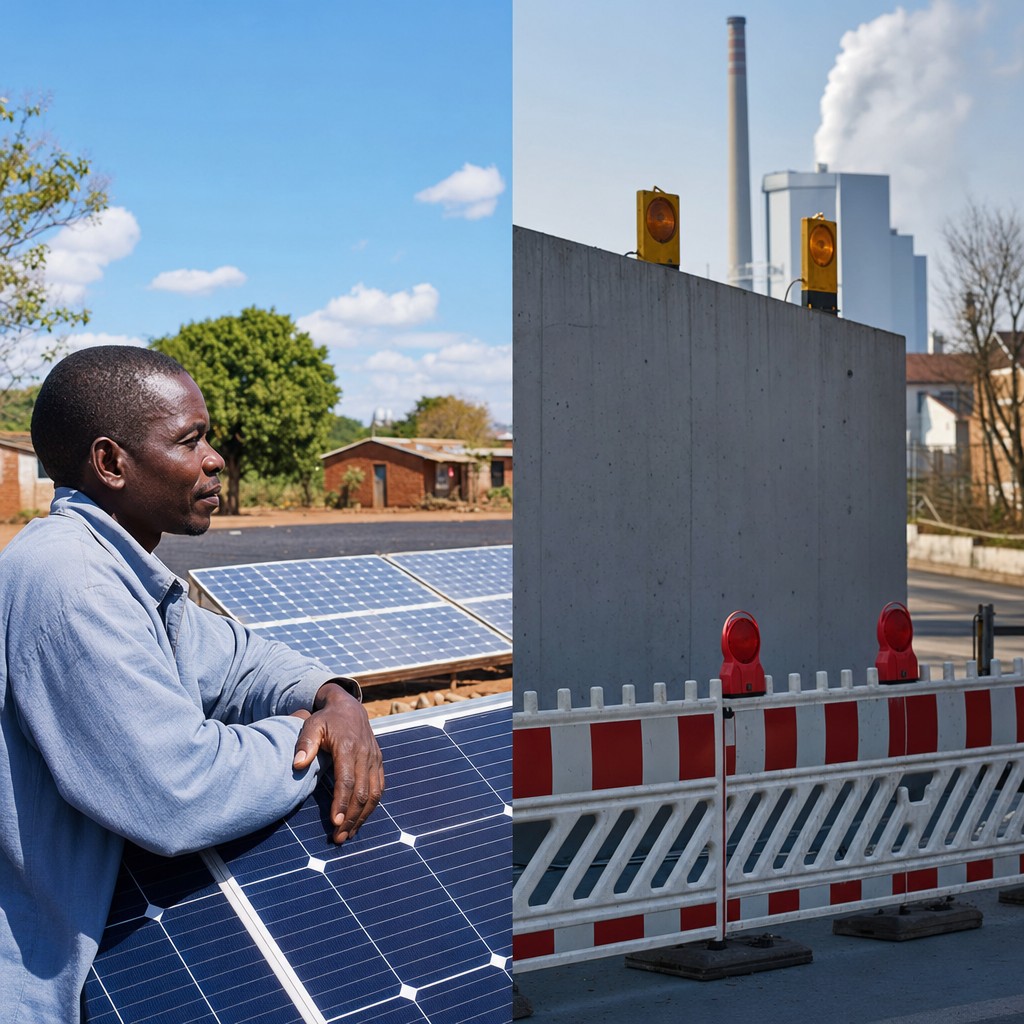 Foto till artikeln: Från Zambias solcellsunder till tyska återvändsgränder — energiomställningen går framåt i ryck och kast